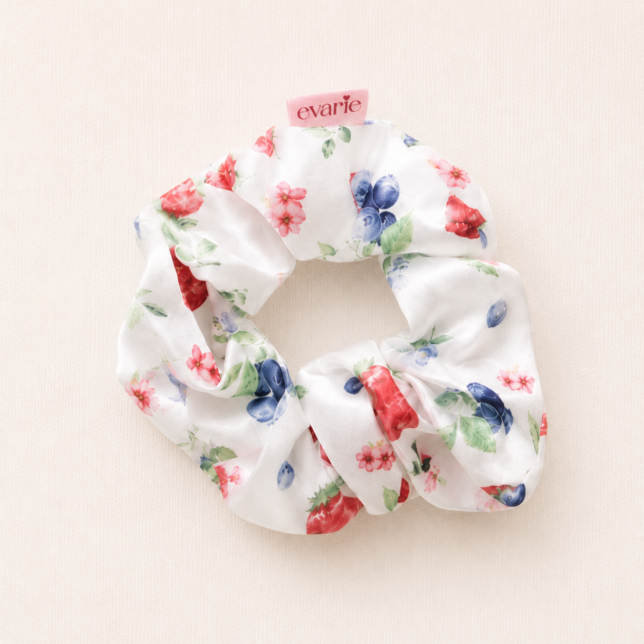 Berry Kiss Scrunchie