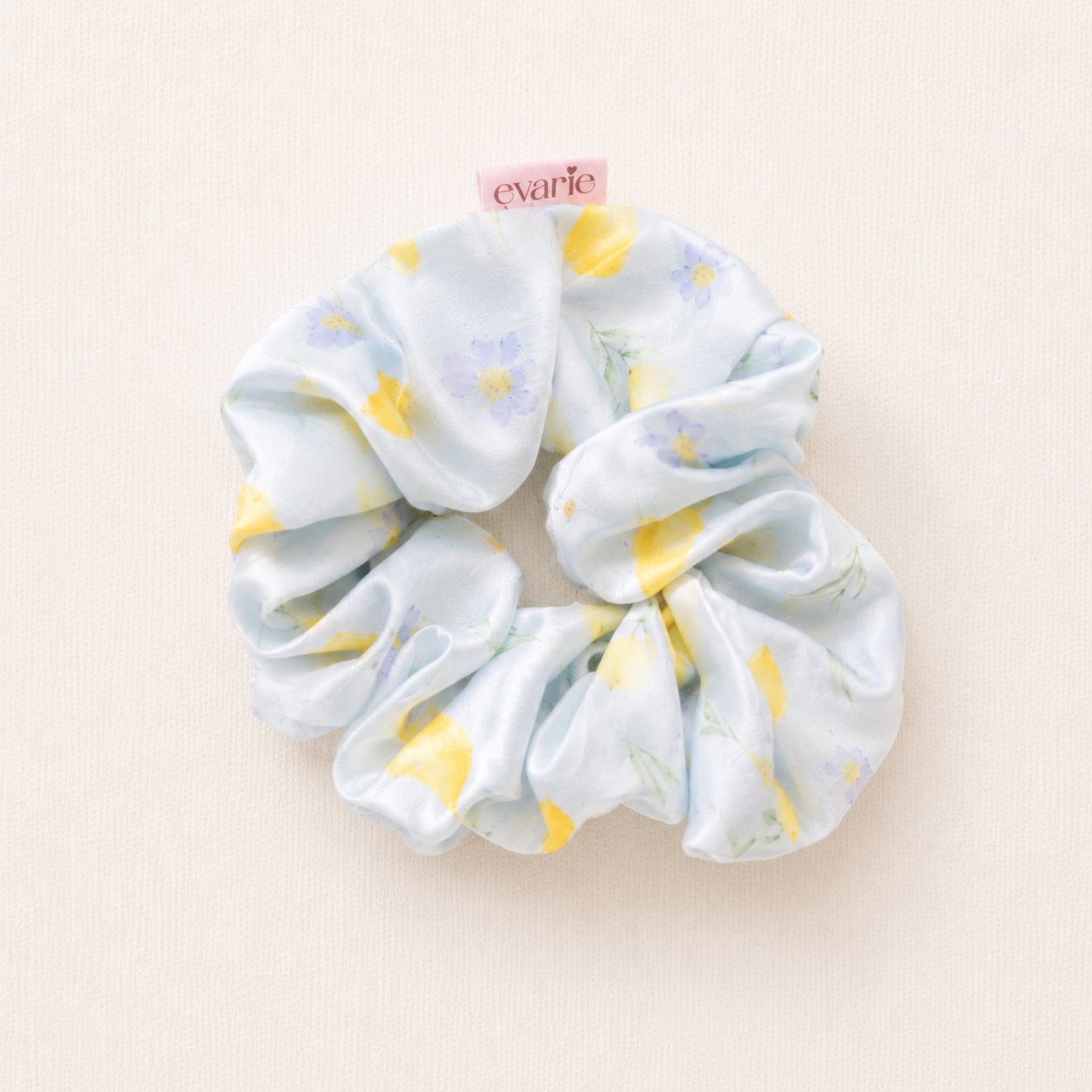 Lemon Blossom Scrunchie